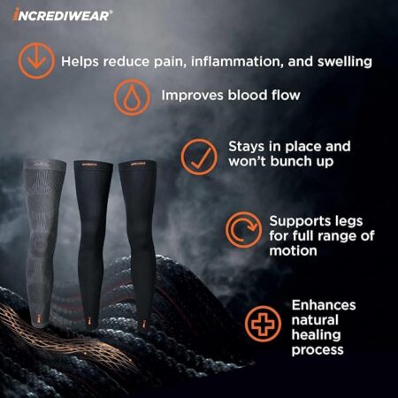 Incrediwear Full Length Lower Extremity Compression - Image 5