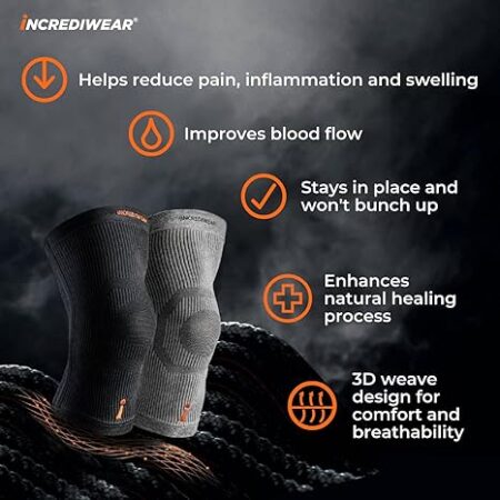 Incrediwear Knee Sleeve Compression - Image 5