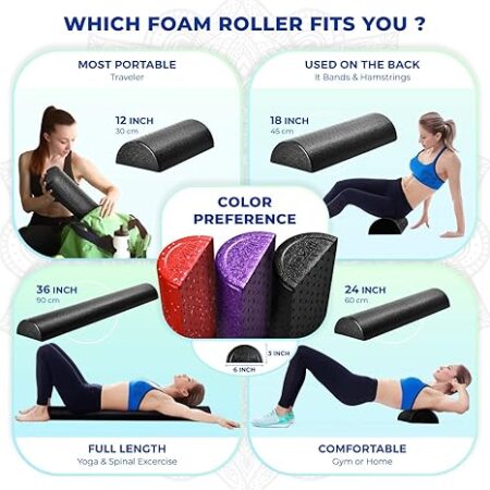 ½ Firm Roller for Balance - Image 4